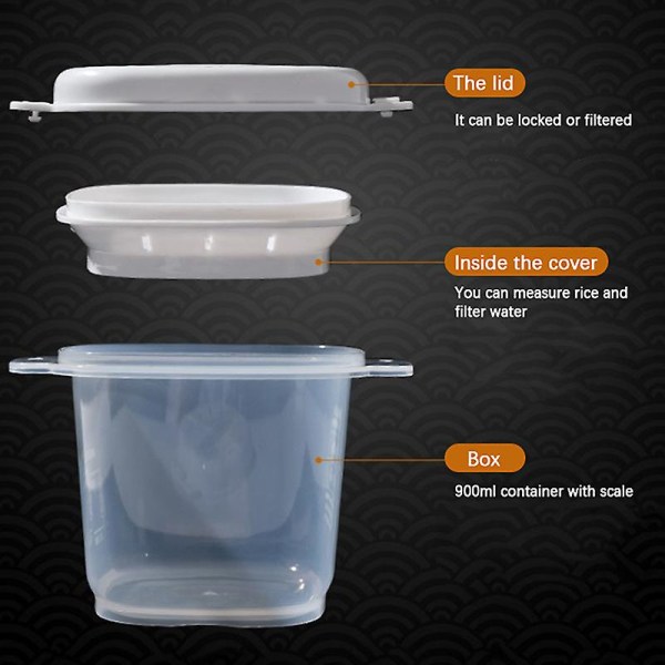 Mikrovågsugn Riskokare Multifunktionell ångkokare Soppa Matlagning Bento Lunchbox Shytmv