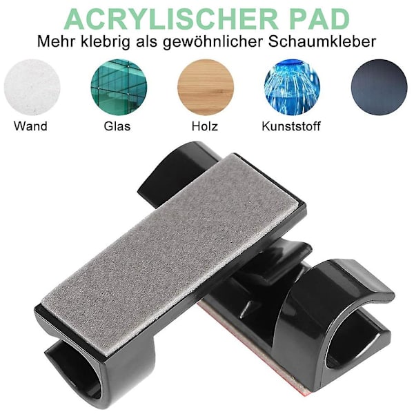 30 stycken kabelklämmor, kabelhållare med självhäftande botten, set för skrivbord, power , USB laddarkabel, laddare och Audi null none