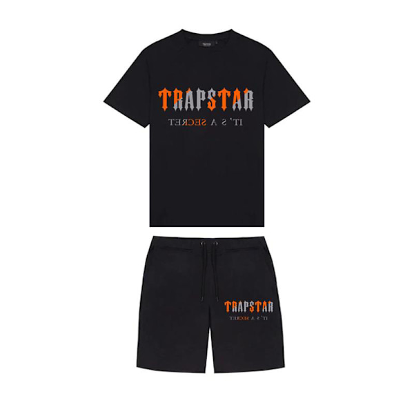 Mäns mode T-shirt lös mångsidig sport set 11 M