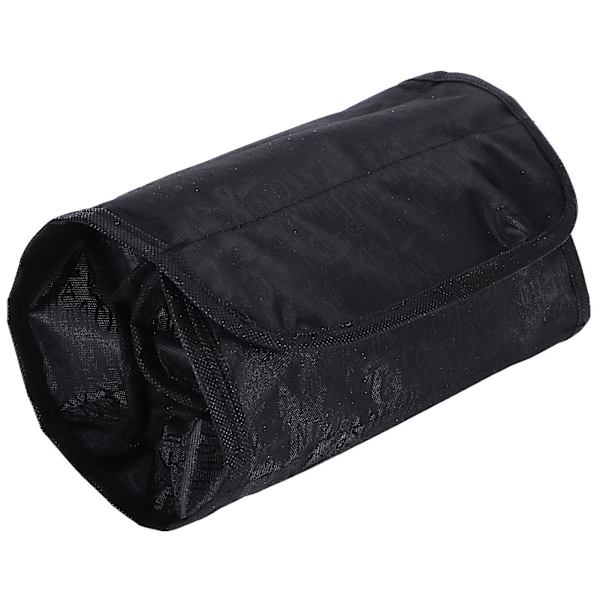 Fashion Resväska Kosmetisk Väska Multifunktionell Makeup Förvaring Organizer för Förvaring av Kosmetika Svart null none