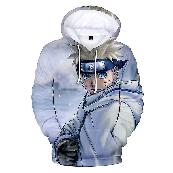 Huvtröja för män och kvinnor Naruto Pullover Jacka Animation Sweater WY01-11346 XXL