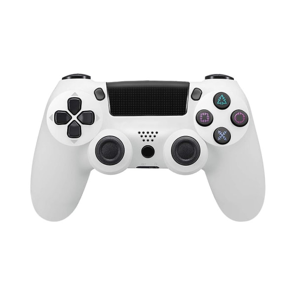 Trådlös Bluetooth -spelkontroll för Playstation 4 White none