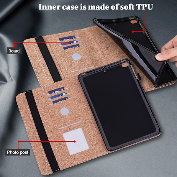 Case för Lenovo Tab K10 / M10 Plus / M10 Fhd Plus Black none