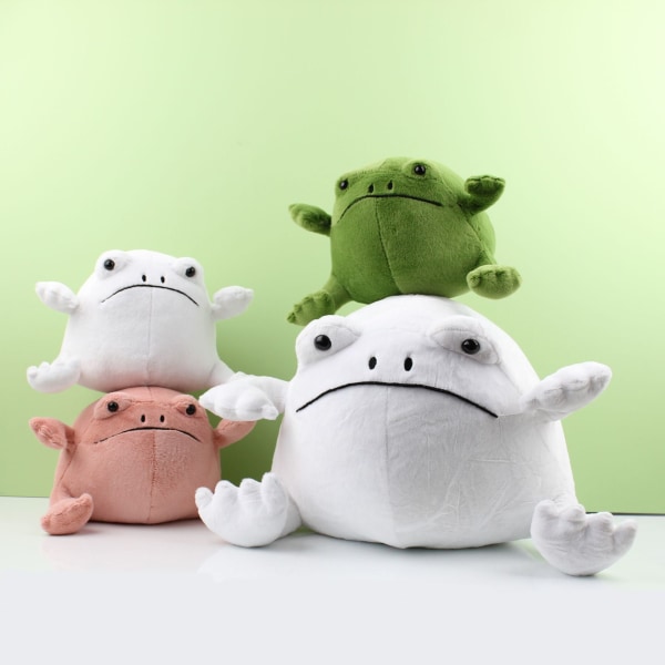 Ricky Rain Frog Plysch Toy Vit groda White frog 55*42*28cm