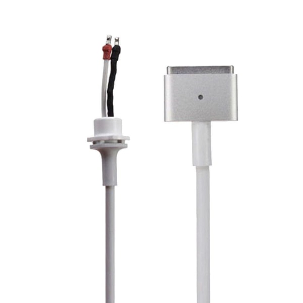 45W Macbook Pro DC-kontakt Pluggkabel Magsafe 2 T Laddningsadapterkabel White none