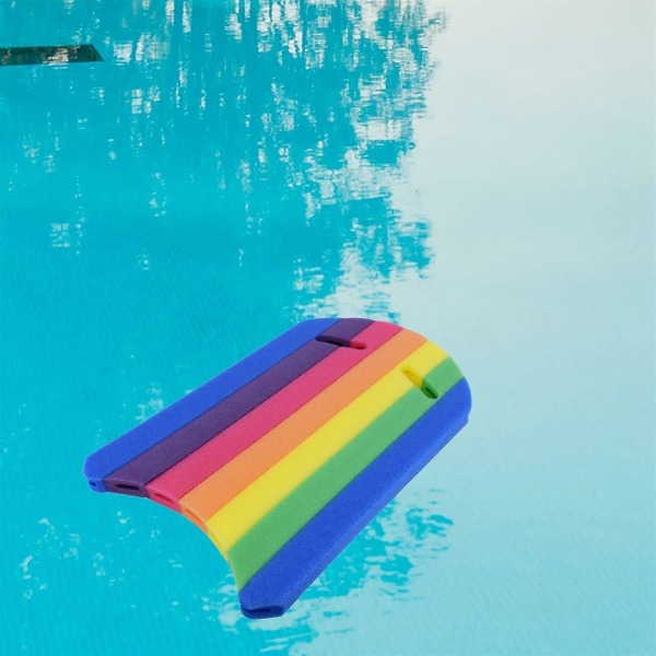 Barn Vuxna Regnbågssim Kickboard Foam Float Board Pool Aid Float Hand Foam Board Tool null none