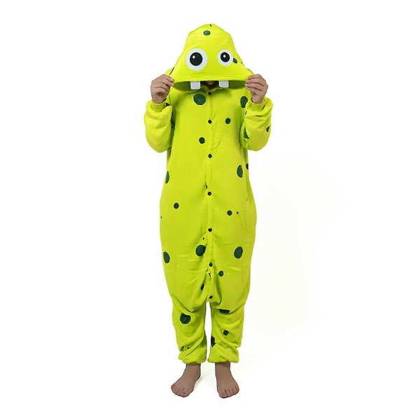 Disney seriefigurer Unisex Onesiee Fancy Dress Kostym Huvtröjor A Gag Tooth Monster L(170CM-180CM)