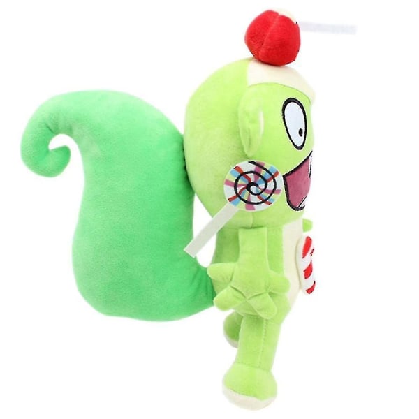 11' Happy Tree Friends Htf Flippy Fliqpy Gosedjur Plysch Leksak Present Nutty