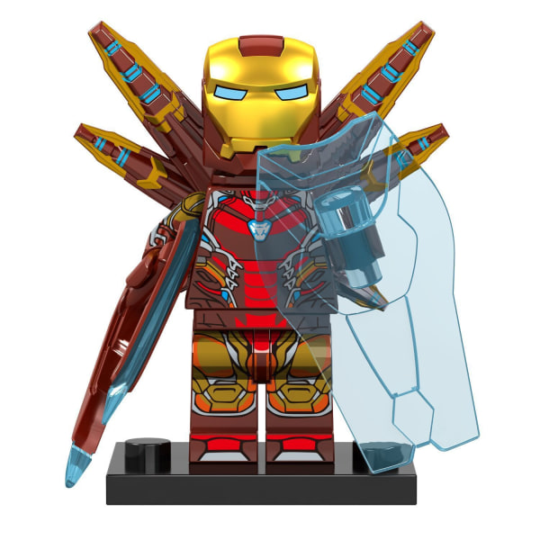 Avengers' Alliance-serien med byggblockspusselleksaker Iron Man