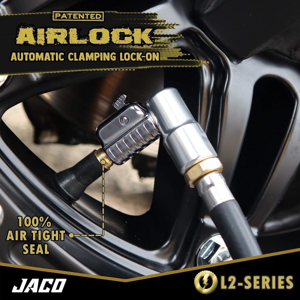 JACO Lightning L2-serien däckluftchuck - 1/4&#34; F-NPT | Open Flow  (2-pack) a29c | Fyndiq
