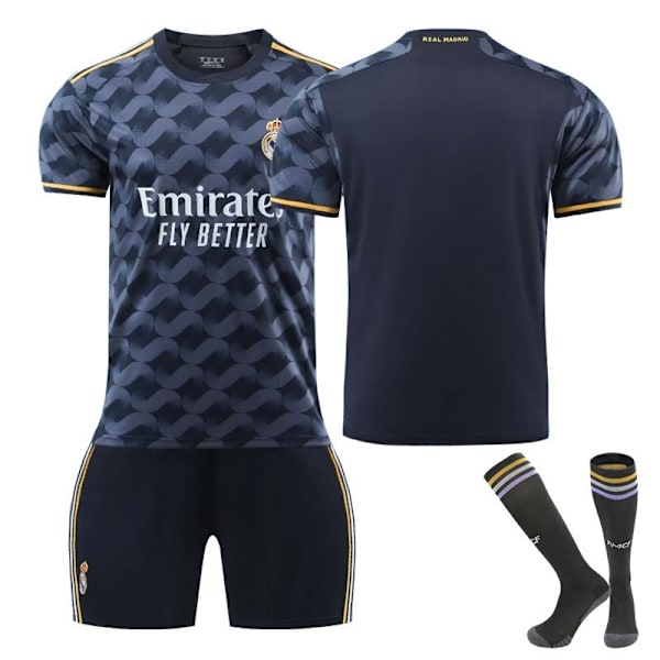 2324 Ny Real Madrid bortaställ 5 Bellingham fotbollströja för barn och vuxna as the picture #18