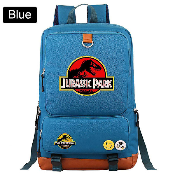 Modeäventyr Dinosaurie Jurassic Park World Pojke Tjejbok Skolväska Kvinnor Bagpack Tonåringar Skolväskor Studentryggsäck D33-26 44CMX29CMX14CM