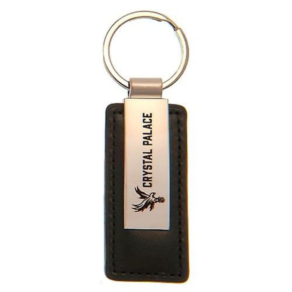 Crystal Palace FC Lädernyckelring Black/Silver One Size