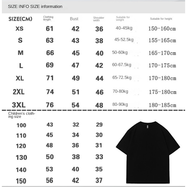 Ghost Killing T-shirt Anime Peripheral  F15 F15 XXL