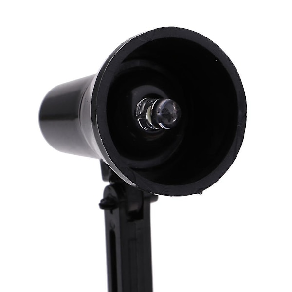 1/6 Dockhus Miniatyr Led skrivbordslampa Ljus för varma leksaker Figurer Tillbehör Dockhus Studierum Inredning Svart Dontodent null none
