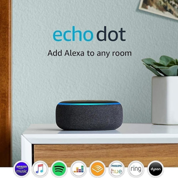 Amazon Echo Dot (3rd Gen) Smart Speaker med Alexa - Sandstone (UK Spec) B0792M4ZV5 Sandstone