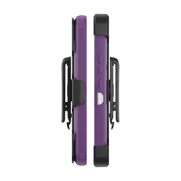 TASHHAR Samsung Galaxy A54 5G case med bältesklämma hölster Militärklass Heavy Duty 3 i 1 Stötsäker rustning Robust Hållbar för Galaxy A54 5G purplewhite