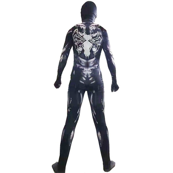 Barn Pojkar Halloween Superhero Venom 3d- printed Bodysuit Jumpsuit Cosplay Kostym Fest Fancy Dress Tmall 11-12 Years