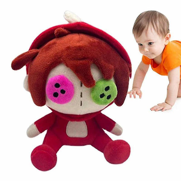 19 cm/7,5 tum Peluche Miniraptor leksak Mjuk plysch slängkudde Tecknad docka Samlarmodell Leksaker Barn sovrum dekoration