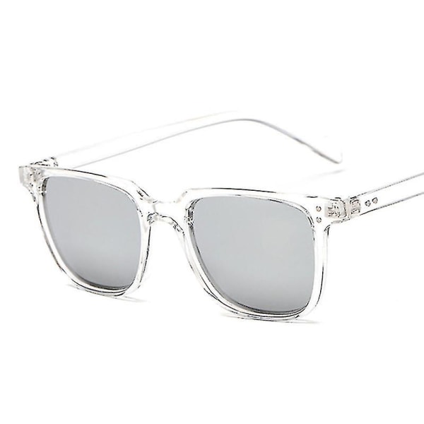 Quare Vintage Beautifygae Män D Deigner Retro Beautifyae Mae Caic Fahion Spegel Baksida Ocuo De O Macuino Trans Silver
