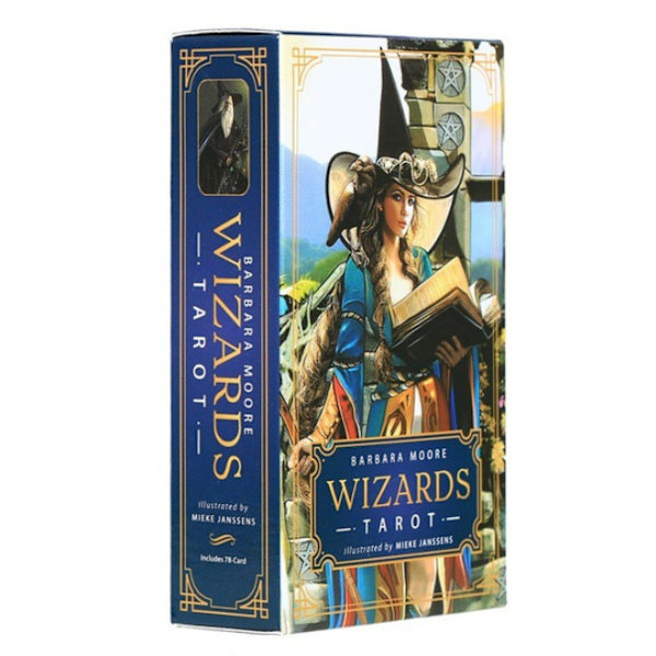 Barbara Moore Wizards Oracle Tarot Card Spådomskort