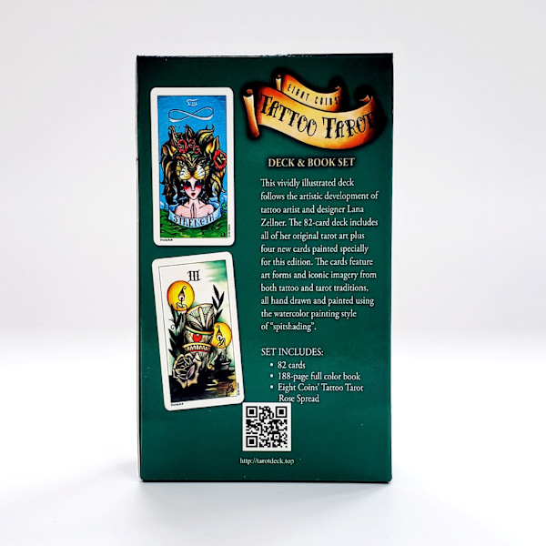 Åtta mynts Oracle Tarot Card