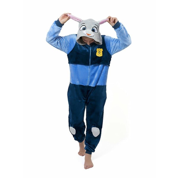 Xmas Nick Judy Sloth Zootopia Onesiee Kigurumi Fancy Costume Pyjamas Sleep Wear_l_y Sloth S(150CM-160CM)