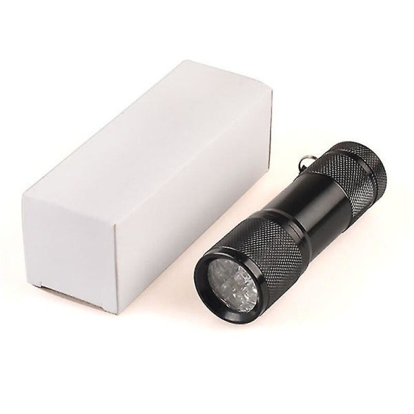 Mini Pocket Röd Ficklampa 9 Led 670 Nm Kraftfull Röd Ljus Ficklampa För Jakt Ficklampa-- null none