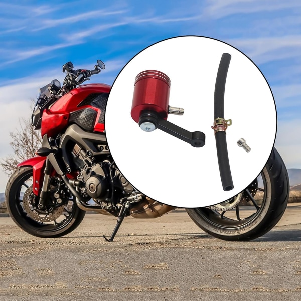 Motorcykelbromsvätskebehållare Universal för Kawasaki Red null none