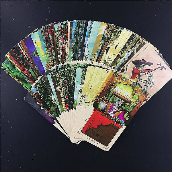 Santa Muerte Tarot Deck Book Of The Dead Cards Deck Tarot Oracle Cards Game78st Tt46 null none