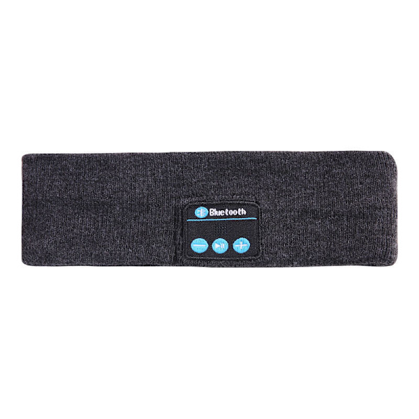 Sömnhörlurar - Bluetooth-huvudband med mikrofon Svart