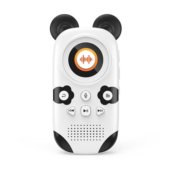 Söt Panda Style Mp3-spelare med högtalare för barn 32gb Bluetooth 5.0 Mp3-spelare Maximalt stöd 128gb Tf-kort Portable Lossless Hifi Sp null none
