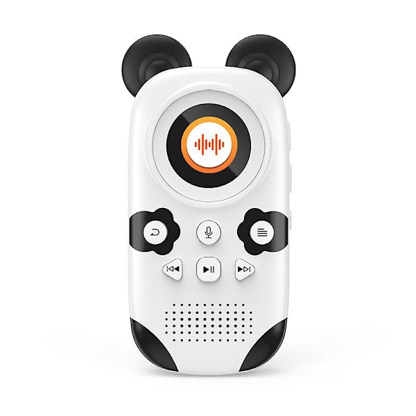 Söt Panda Style Mp3-spelare med högtalare för barn 32gb Bluetooth 5.0 Mp3-spelare Maximalt stöd 128gb Tf-kort Portable Lossless Hifi Sp null none