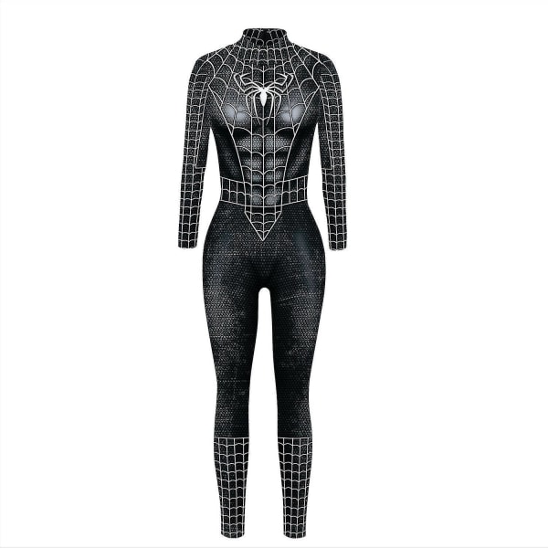 Europeisk och amerikansk Black Spider Iron Man Skådespelare One-piece Tights Cosplay Gwen Anime Samma stil. 110 15