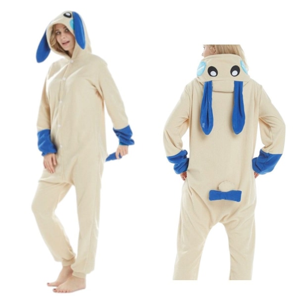 Pet Elf tecknad jumpsuit pyjamas Reduced Rabbit Reduced Rabbit S