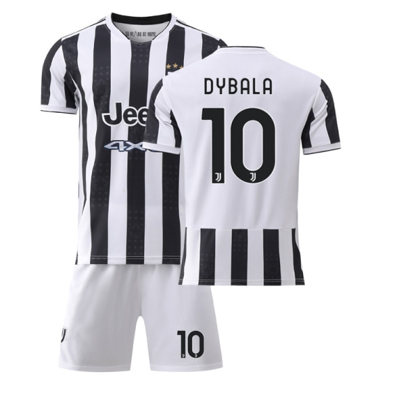 Juve tröja 22 23 fotbollströja NO.10 Dybala 20(115-125cm)