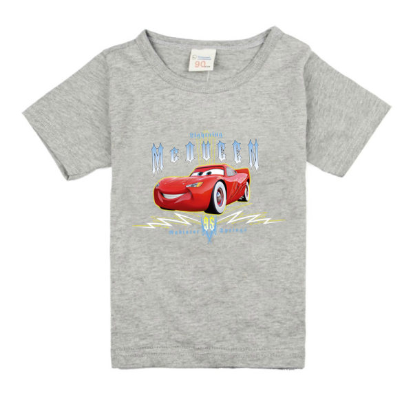 Auto Story Cotton Barn T-shirt grå 140cm