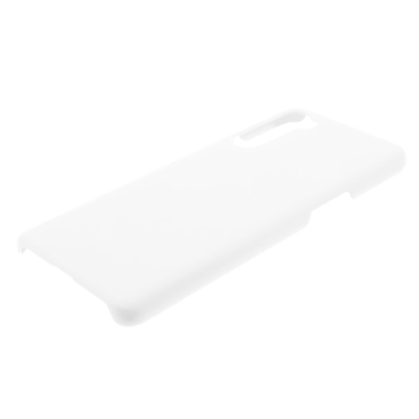 Gummierat hårt Pc- phone case till Oneplus Nord White