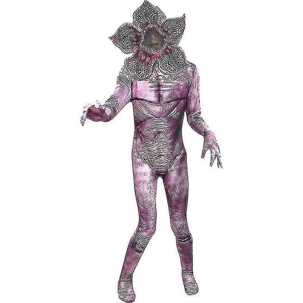 Barn Cosplay Kostym Stranger Things Demogorgon Outfit 5-6 Years