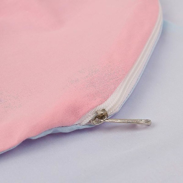 U-formad case för gravida kvinnor för hela kroppen Sovstöd för gravida kvinnor (inget filler, just case) Pink Blue