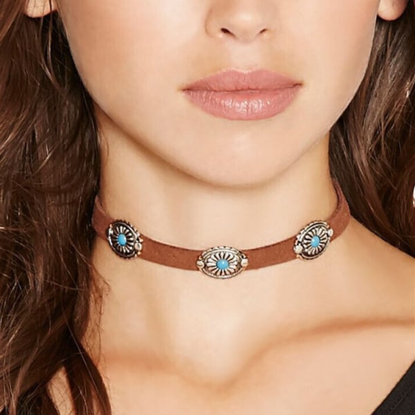 Europeiskt och amerikanskt mode retro flicka stil justerbar brun armband