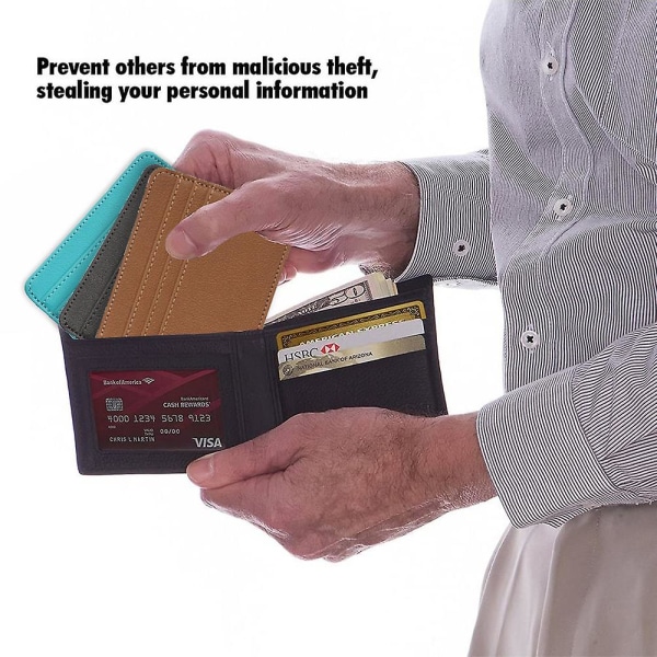 Minimalistisk Front Pocket Wallet Slim Wallet Korthållare style1