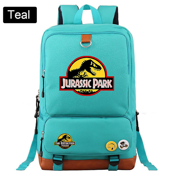 Modeäventyr Dinosaurie Jurassic Park World Pojke Tjejbok Skolväska Kvinnor Bagpack Tonåringar Skolväskor Studentryggsäck D33-26 44CMX29CMX14CM
