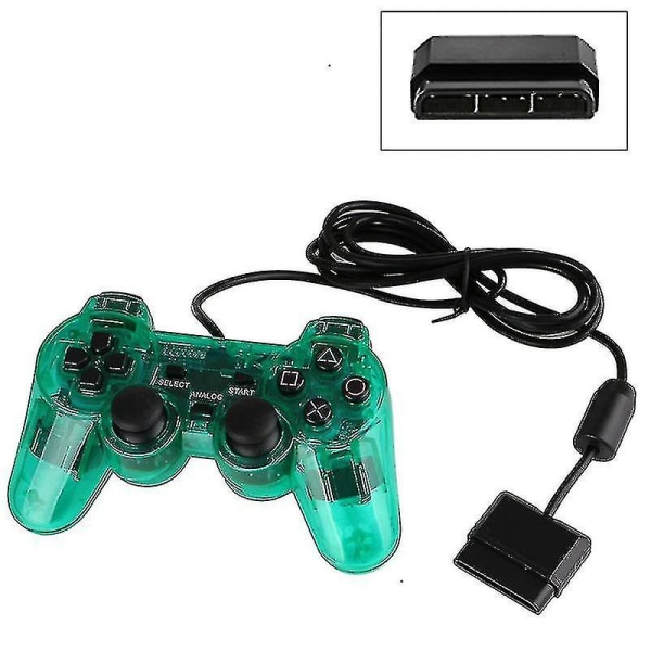 Kabelansluten Gamepad för Ps2 Double Vibration Game Controller Joypad null none