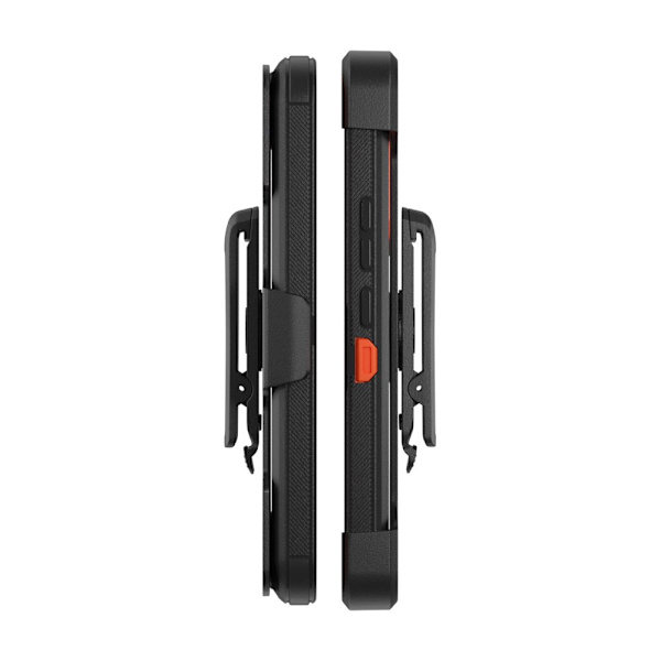 TASHHAR Samsung Galaxy A54 5G case med bältesklämma hölster Militärklass Heavy Duty 3 i 1 Stötsäker rustning Robust Hållbar för Galaxy A54 5G blackorange