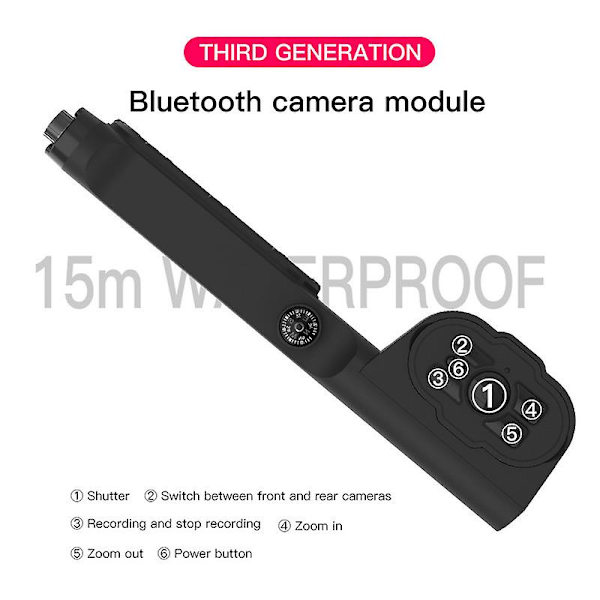 8 alternativ Dykning Phone case 15m Undervattensvattentätt cover för simning Snorkling black orange three generations