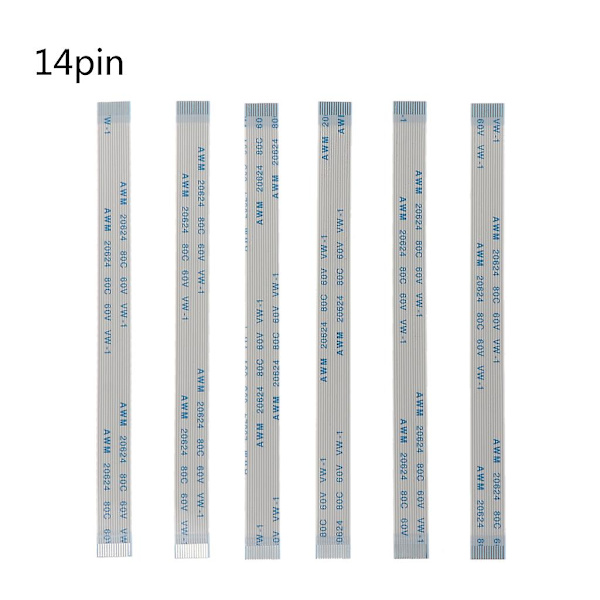 6st flexbandkabel för PS4 10 stift 12 stift 14 stift laddningskort flexkabel C