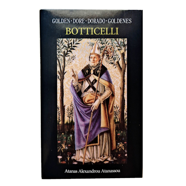 cmGolden Botticelli Oracle Tarot Card Spådomskort