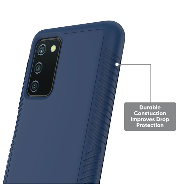 onn. Protective Grip Phone case till Samsung Galaxy A03s - Blå