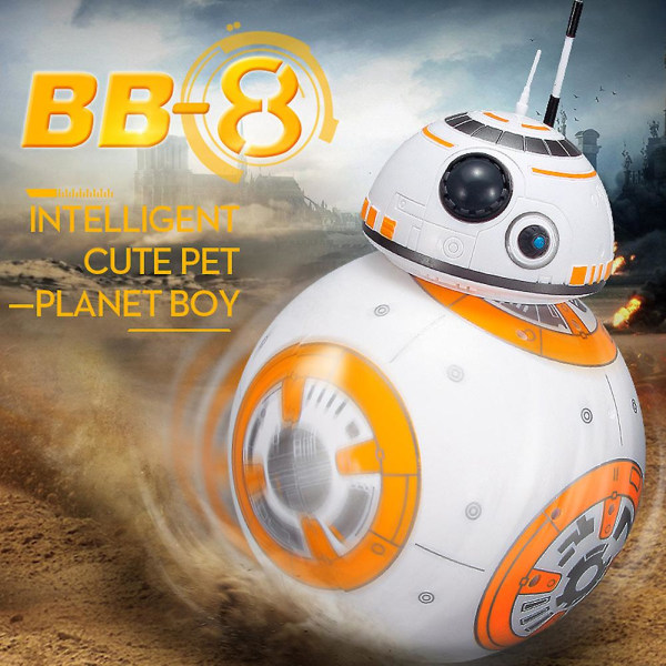 7 RC BB-8 BB8 Fjärrkontroll Robot BB 8 intelligent figurleksak Nytt